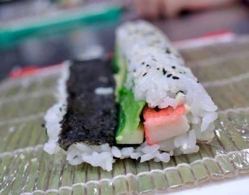 Uramaki sushi